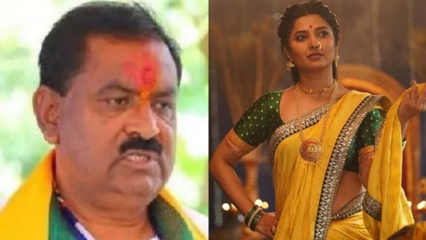 Actress Prajakta Mali MLA Suresh Dhas Controversy Maharashtra