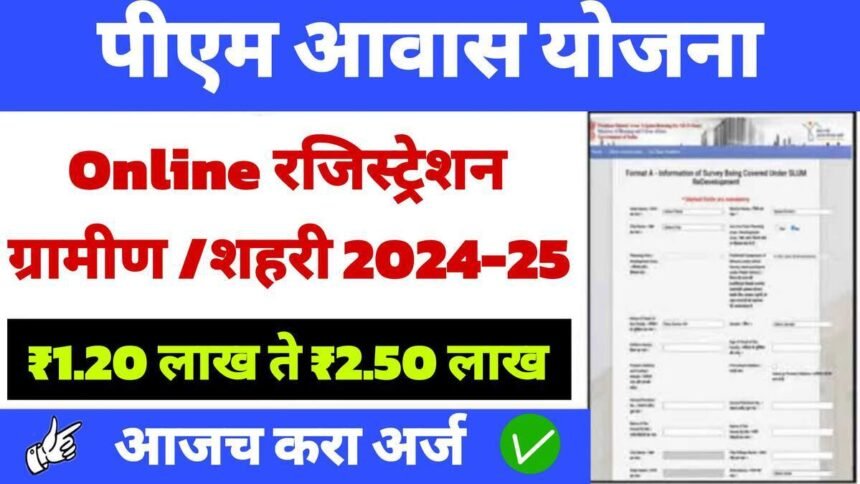 PM Awas Yojana Online Registration