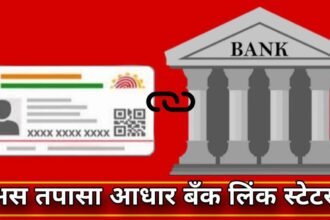 Bank Aadhar Link Status Check Online