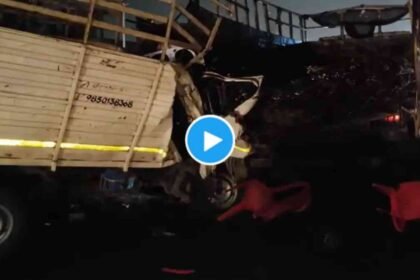 Nashik Road- Accident 8 Dead Several Injured Tempo Truck Collision